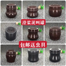 蟋蟀蛐蛐蝈蝈油葫芦黑虫白虫竹蛉马蛉玩赏叫罐已搪底 澄泥叫罐