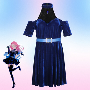 异形舞台cos美智铁线莲mizi 连衣裙套装Alien Stage二次元cos服装