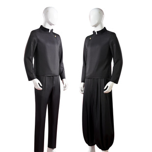 万圣节咒术回战cosplay服装衣服高专五条悟高专夏油杰cos黑色制服