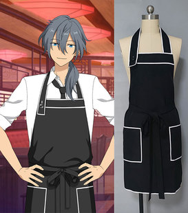 灰发Shiina Niki山口小尼Cosplay服装椎名丹希围裙偶像梦幻祭Cos