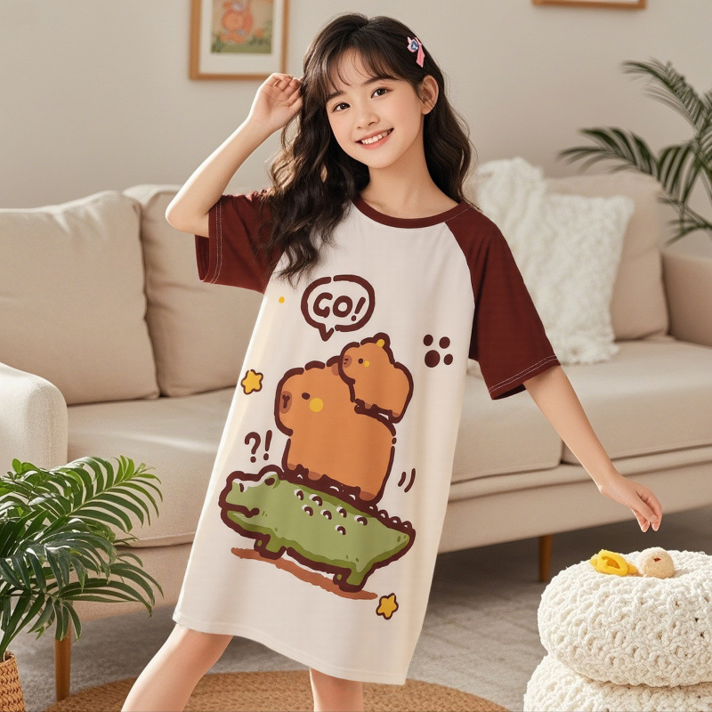 004孩大童春夏款家居服外穿