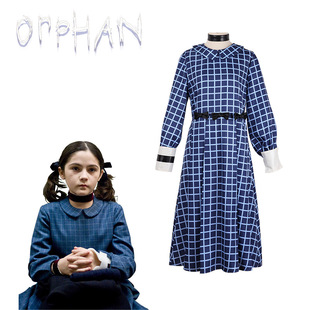 24恐怖电影孤儿怨cosplay万圣节服装伊莎贝拉连衣裙美剧cos服裙子