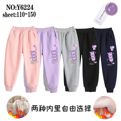 004马宝莉秋冬新款女童长裤