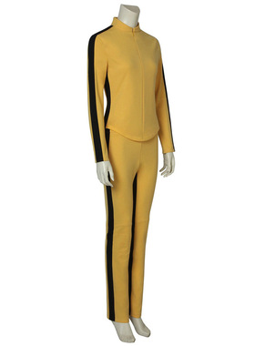 23万圣节服装杀死比尔cos服新娘Kill Bill黄色套装cosplay体操服