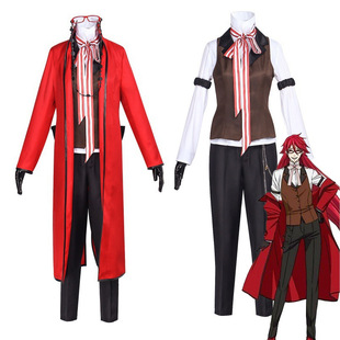 卡通罗纳德·诺克斯cos服红执事cosplay服装二次元动漫服饰全套男