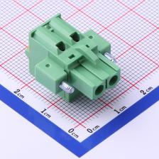 2EDGKDFM-5.08-02P-14-00A(H) 插拔式接线端子 插头 5.08mm 排数: