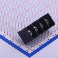 JL25C-76204B01 栅栏式接线端子 7.62mm 每排P数:4 排数:1 直针