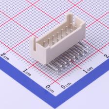 PHB-2*8AW 线对板/线对线连接器 2mm 2x8P 弯插