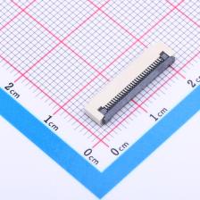 0.5K-DX-29PWBG FFC/FPC连接器 0.5mm P数:29 翻盖式 下接