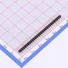 排针 C40D28 2mm 1x29P 方针 X4611WRS 卧贴 29I