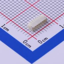 A0800WR-S-06P 线对板/线对线连接器 0.8mm 1x6P 卧贴 镀锡