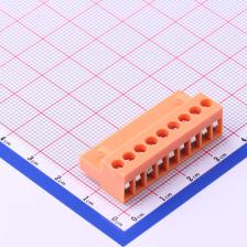 HT396K-3.96-9P 插拔式接线端子 插头 3.96mm 排数:1 每排P数:9