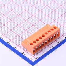 HT396K-3.96-9P 插拔式接线端子 插头 3.96mm 排数:1 每排P数:9