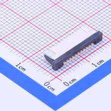 AFA07-S10FCA-00 FFC/FPC连接器 1mm P数:10 抽屉式 下接
