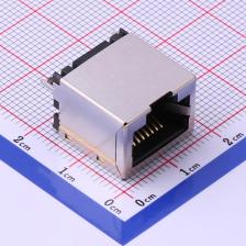 MJ88C-B111-HP4-P 以太网连接器(RJ45 RJ11) RJ45 直插 不带LED H