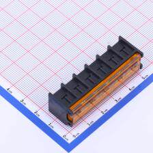 DBT50G-8.25-6P-BK-P 栅栏式接线端子 8.25mm 每排P数:6 排数:1