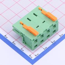 KF2EDGDJ-7.5-4P 插拔式接线端子 插头 7.5mm 排数:1 每排P数:4