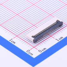 AFC01-S26FCC-00 FFC/FPC连接器 0.5mm P数:26 翻盖式 下接