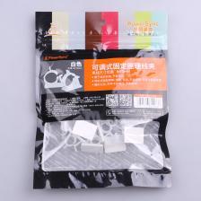 ACLTTGL0H9 卡箍扣件 可调式固定座理线夹白色 OD范围:8~10mm 10