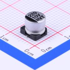 RVT1A221M0605 贴片型铝电解电容 220uF ±20% 10V
