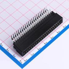 ER44BGFBK 金手指连接器 EDGE SLOT 2.54mm P数:44