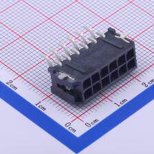 X3025WRS-2x06D-LPSW 线对板/线对线连接器 3mm 2x6P LCP 焊片式