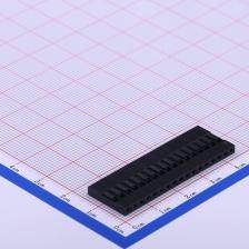 A2541H-17P 压线端子胶壳 2.54mm 1x17P