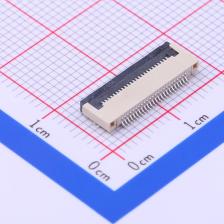 XW05200-24 FFC/FPC连接器 0.5mm P数:24 翻盖式 下接