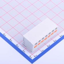 KF239-5.08-7P 弹簧式接线端子 5.08mm 每排P数:7 排数:1