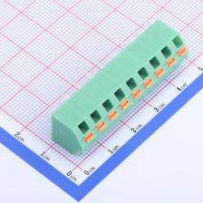 KF250NH-5.08-9P 弹簧式接线端子 5.08mm 每排P数:9 排数:1