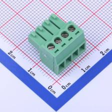 PF350-C04ASMN1 插拔式接线端子 插头 3.5mm 排数:1 每排P数:4