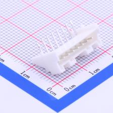 A2012WRA-F-8P 线对板/线对线连接器 2mm 1x8P 直插 镀锡