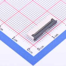 0.5-24P XGXJ-H2.0 119 FFC/FPC连接器 0.5mm P数:24 翻盖式 下接