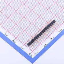 X4611WV-17I-C28D40 排针 2mm 1x17P 直插 方针