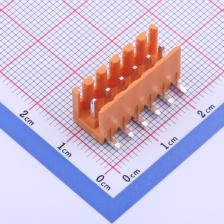 KF2EDGJR-3.5-6P 插拔式接线端子 板端/插座-开口 3.5mm 排数:1