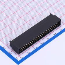 ED46BGFBK 金手指连接器 EDGE SLOT 2.54mm P数:46