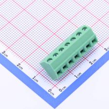KF127S-3.81-7P 螺钉式接线端子 3.81mm 排数:1 每排P数:7 直针