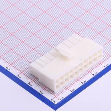 HX41405-20P 压线端子胶壳 4.14mm 2x10P 公胶壳 白色 mini-unive