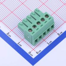 PF381-C05ASMN1 插拔式接线端子 插头 3.81mm 排数:1 每排P数:5