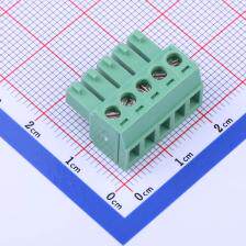 PF381-C05ASMN1 插拔式接线端子 插头 3.81mm 排数:1 每排P数:5