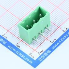 1757255 插拔式接线端子 板端/插座-闭口 5.08mm 排数:1 每排P数: