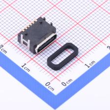 GT-USB-7040C USB连接器 Type-C 母座 卧贴 2件套