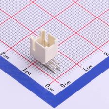 HX20028-4WAP 线对板/线对线连接器 2mm 2x2P 弯插 带扣 米黄