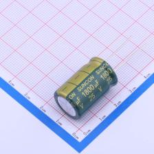 25ME1800AX 直插铝电解电容 1800uF ±20% 25V