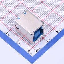 U235-091N-2UC2-002 USB连接器 Type-B 母座 直插