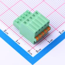 JL15EDGKD-25005G01 插拔式接线端子 2.5mm 排数:1 每排P数:5