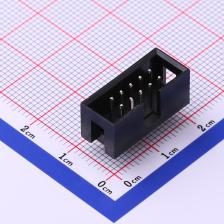 X9555WV-2X05-6TV01 IDC连接器(牛角/简牛) 2.54mm 每排P数:5 排