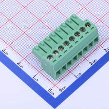PF350-C08ASMN1 插拔式接线端子 插头 3.5mm 排数:1 每排P数:8