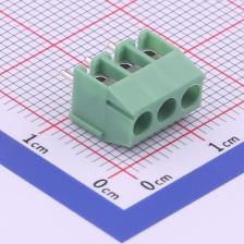 DB301V-3.5-3P-GN-S 螺钉式接线端子 3.5mm 排数:1 每排P数:3 直