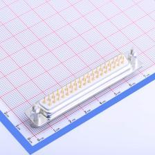 D-DMSC37PF-F001 D-Sub/DVI/HDMI连接器 DMSC-37S 母头 直插 车针